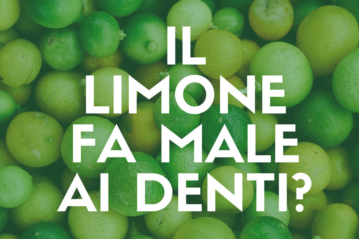 Il limone danneggia lo smalto dei denti